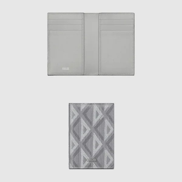디올 오블리크 새들 플랩 카드지갑 - 허시백 지갑